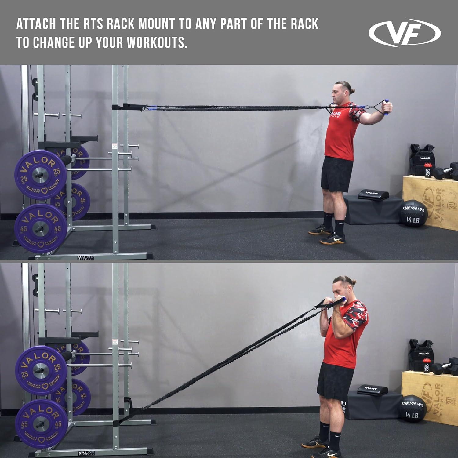 Bandas de Resistencia Valor Fitness RTS-SET 5-25 lbs con Ancla