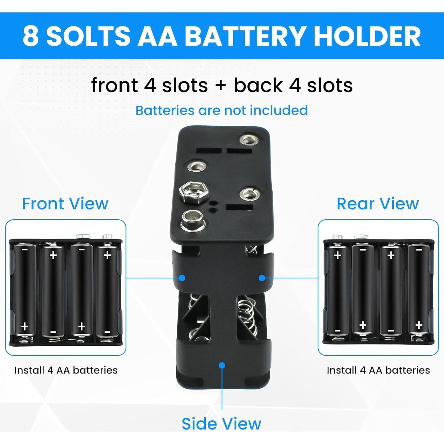 Soporte de Batería AA SDTC Tech Kit 2/4/6/8 x 1.5V