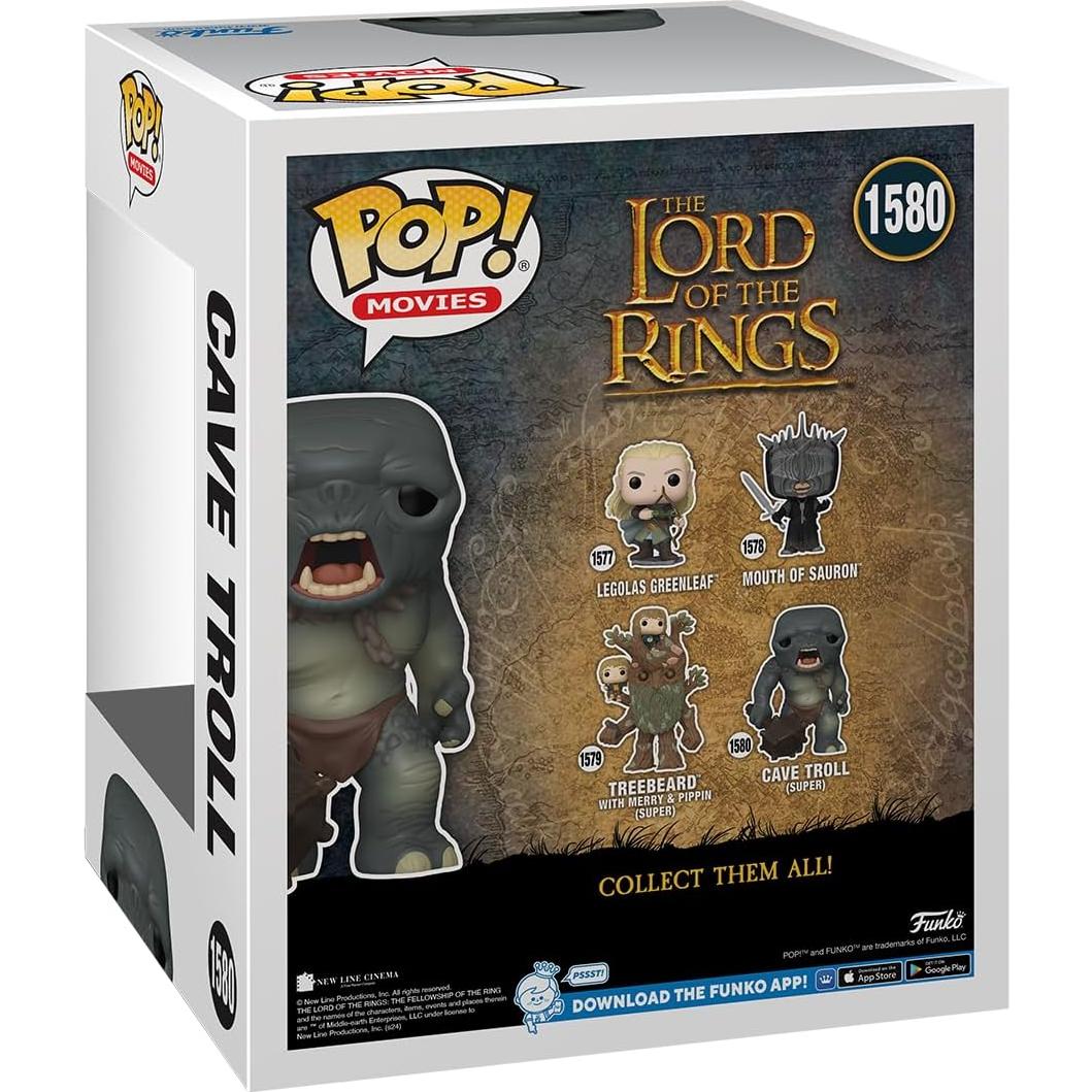 Funko POP! Troll de la Cueva El Señor de los Anillos 14.2 cm