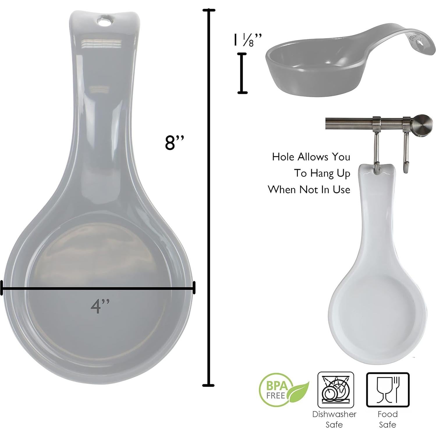 Reposapalos de Cocina Reston Lloyd Calypso Azul - BPA Libre