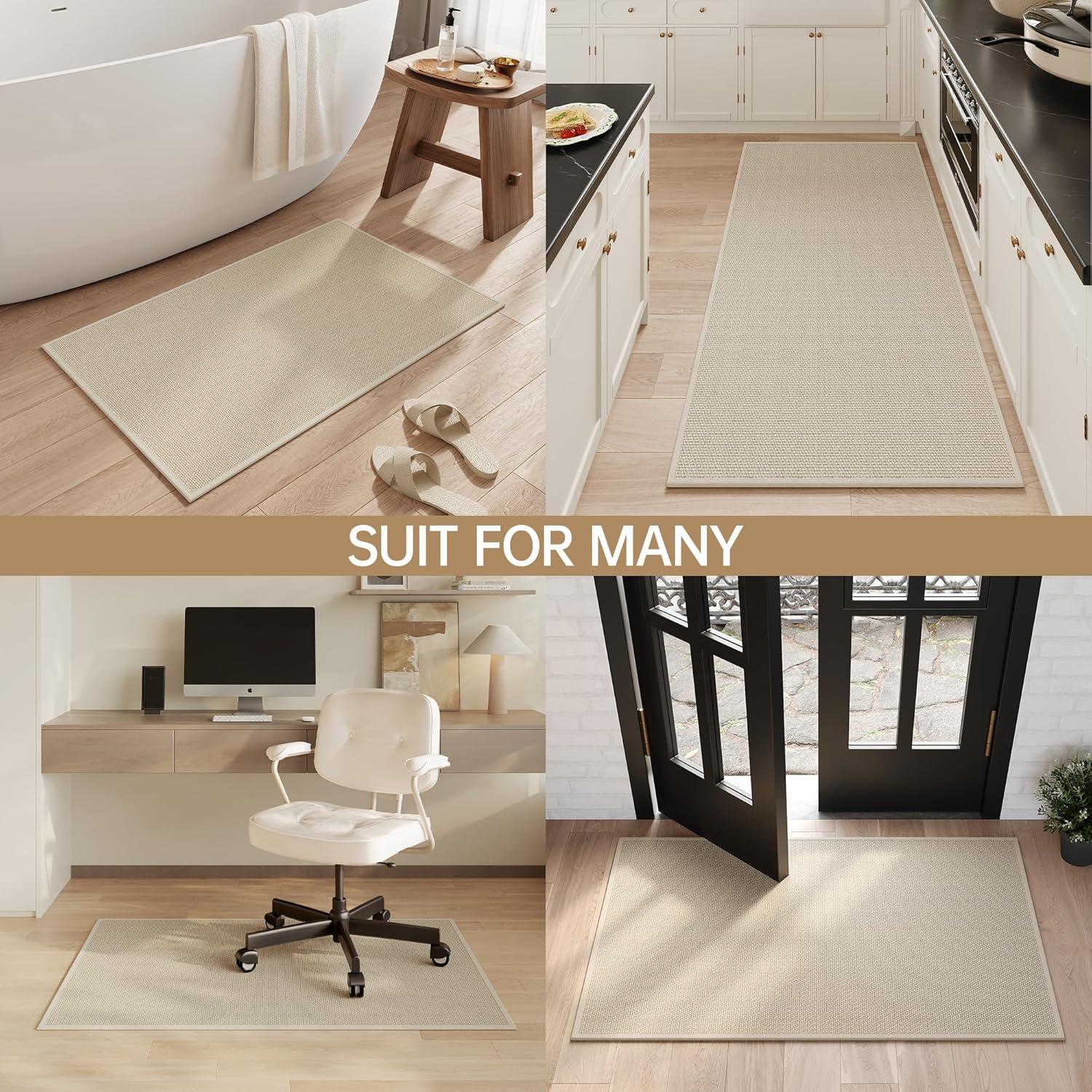 Alfombra de Baño Mecko Avena 50.8x81.3cm Antideslizante