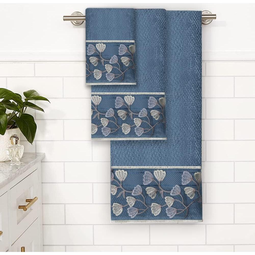 Conjunto de Toallas de Baño Zahari Home Capri 3 Piezas Algodón