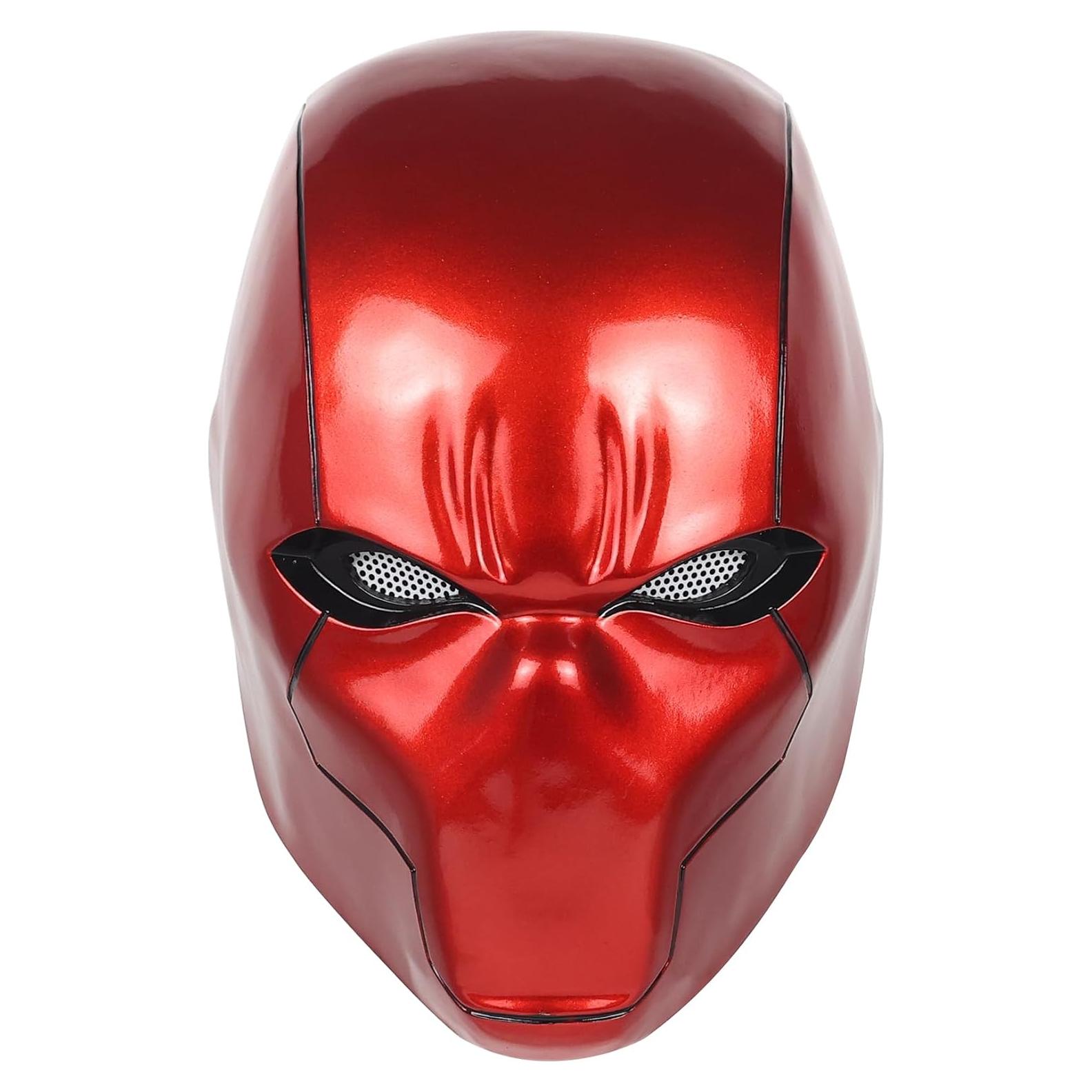 Casco Red Hood Metálico Deluxe Cosplay Unisex Adulto