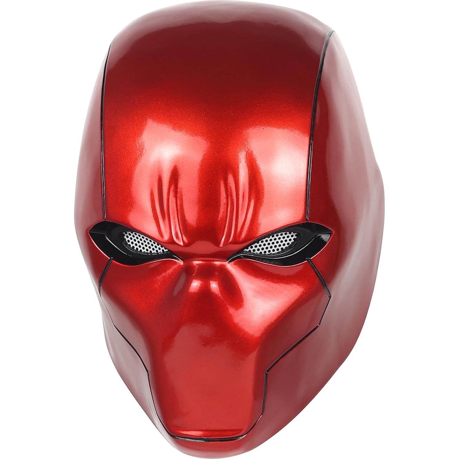 Casco Red Hood Metálico Deluxe Cosplay Unisex Adulto