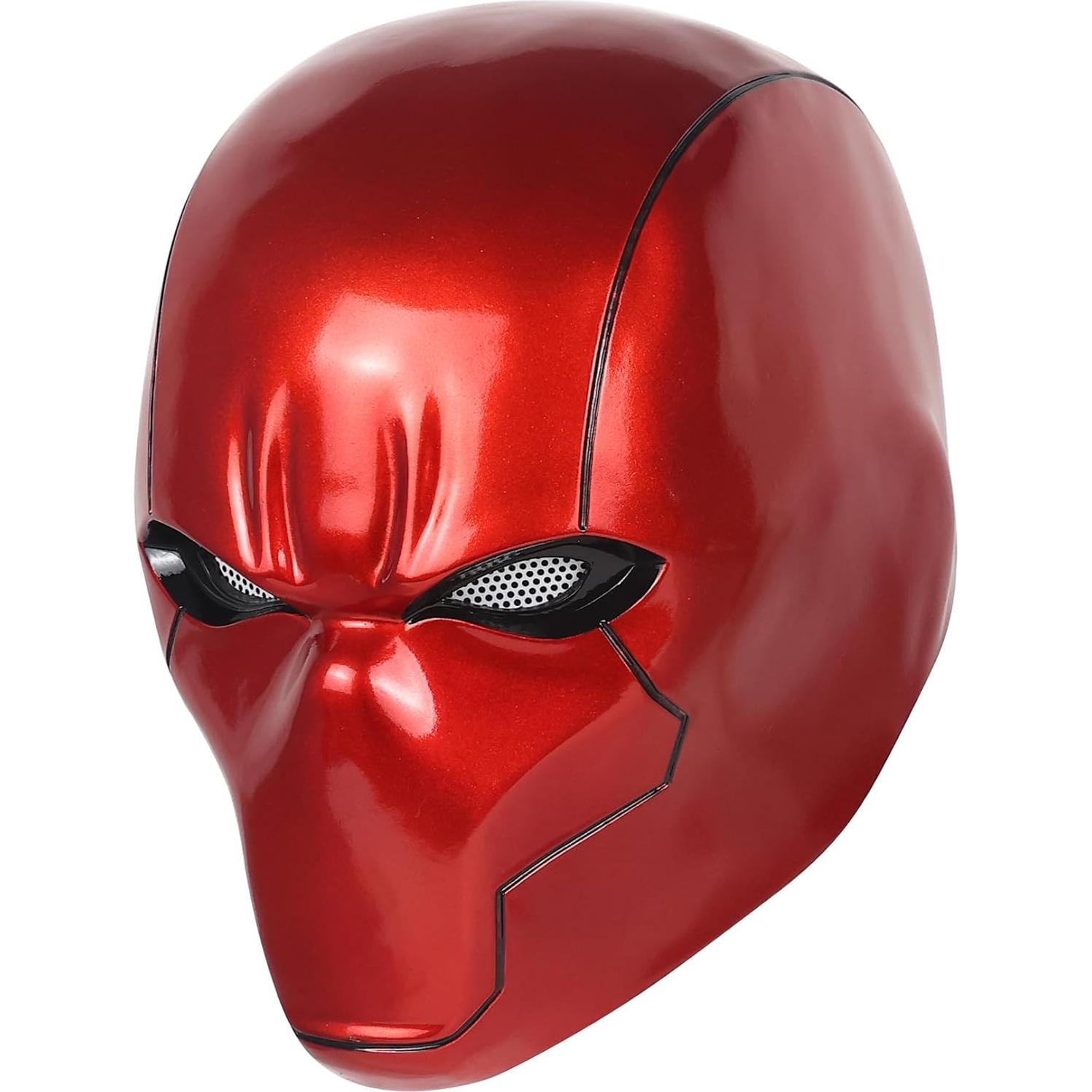 Casco Red Hood Metálico Deluxe Cosplay Unisex Adulto