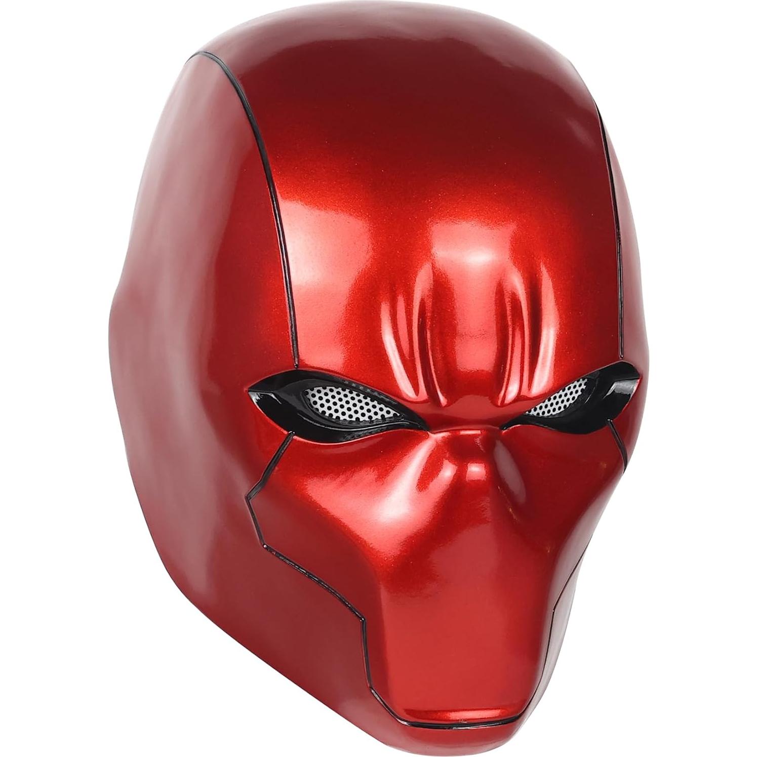 Casco Red Hood Metálico Deluxe Cosplay Unisex Adulto