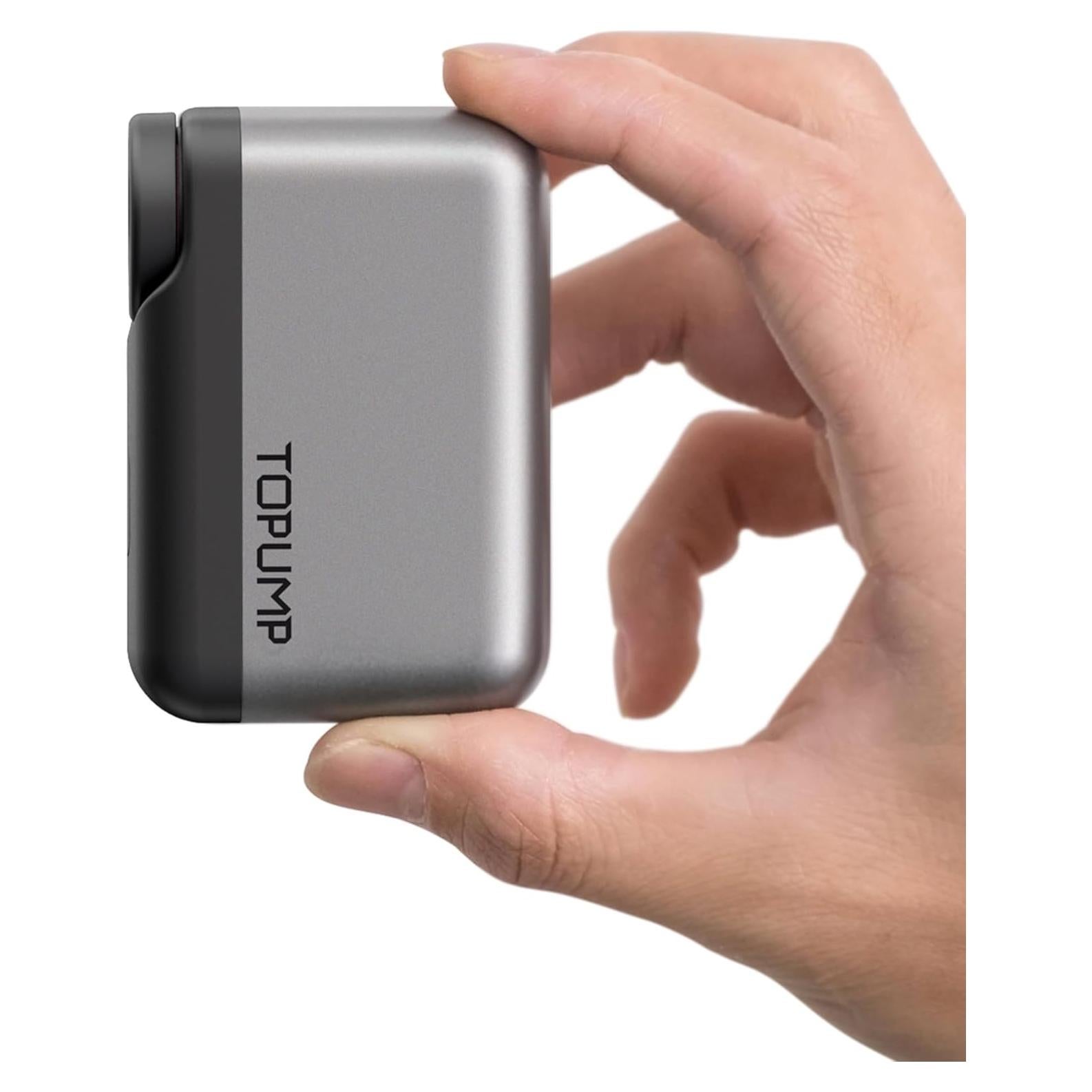 Mini bomba eléctrica TOPUMP TB2 120 PSI recargable USB