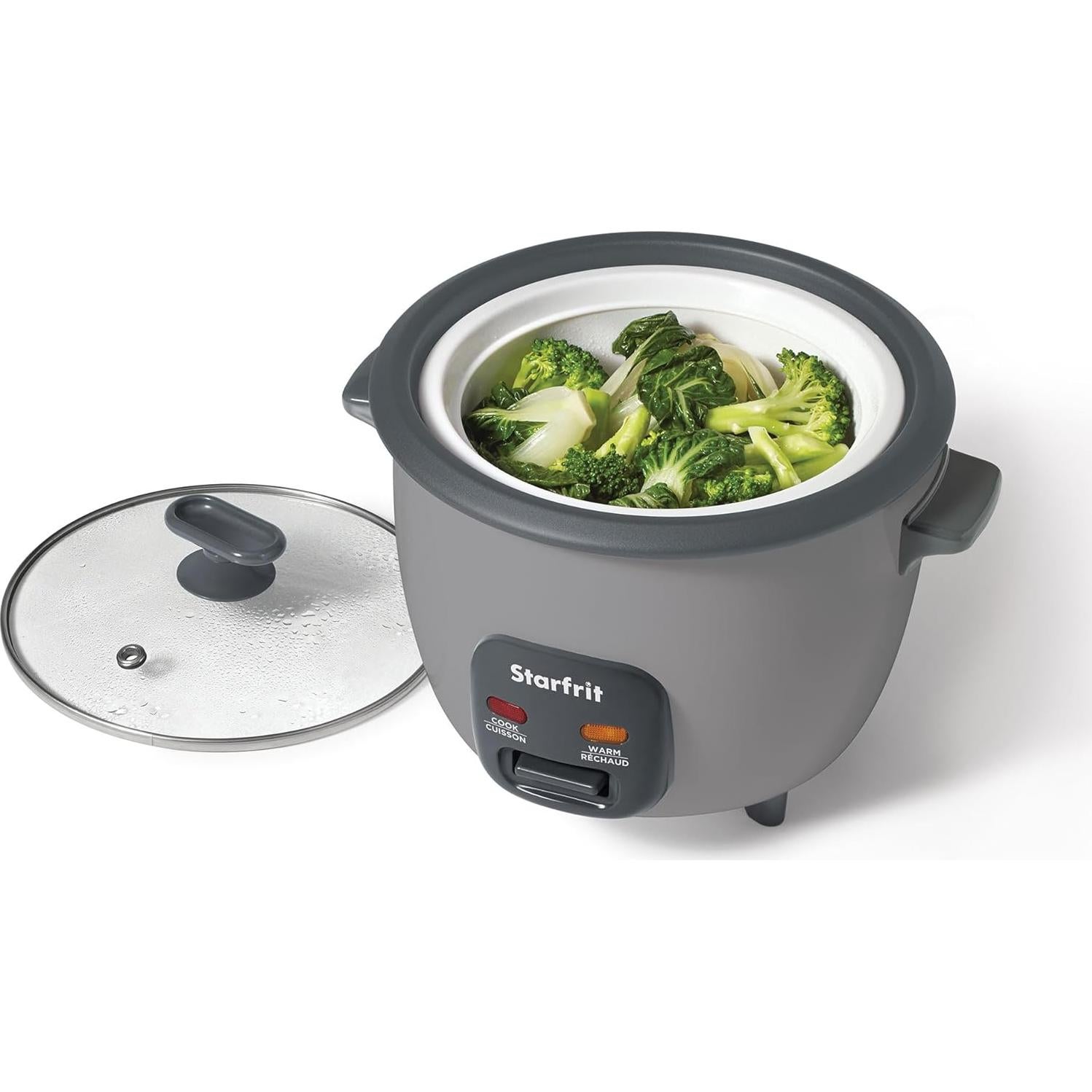 Arrocera eléctrica cerámica Starfrit 10 tazas libre de PFAS