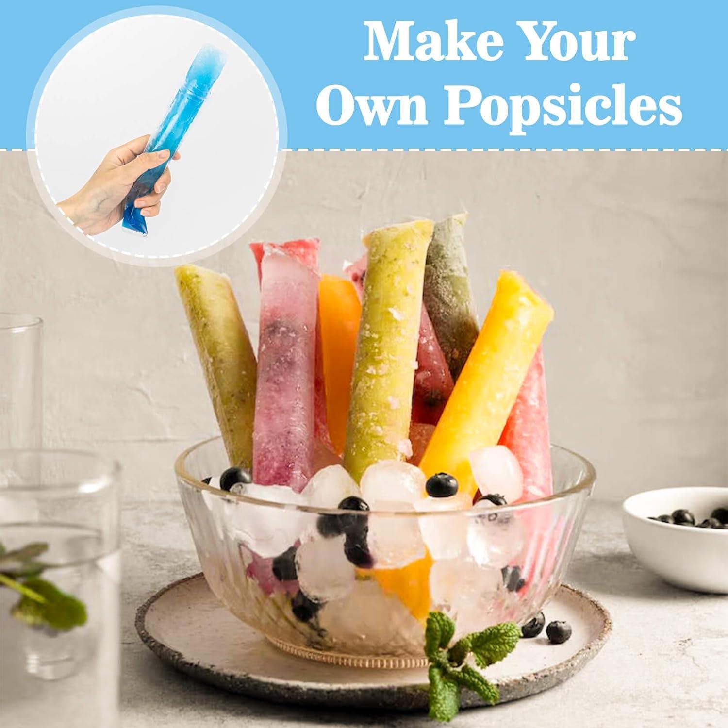 100 Bolsitas Sellables para Boli de Hielo MAQIHAN 230ml