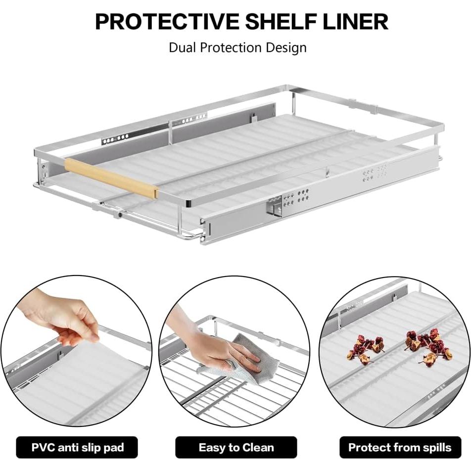 Organizador Extraíble MIYUPTC para Gabinete 30.5-46.2cm x 55.9cm