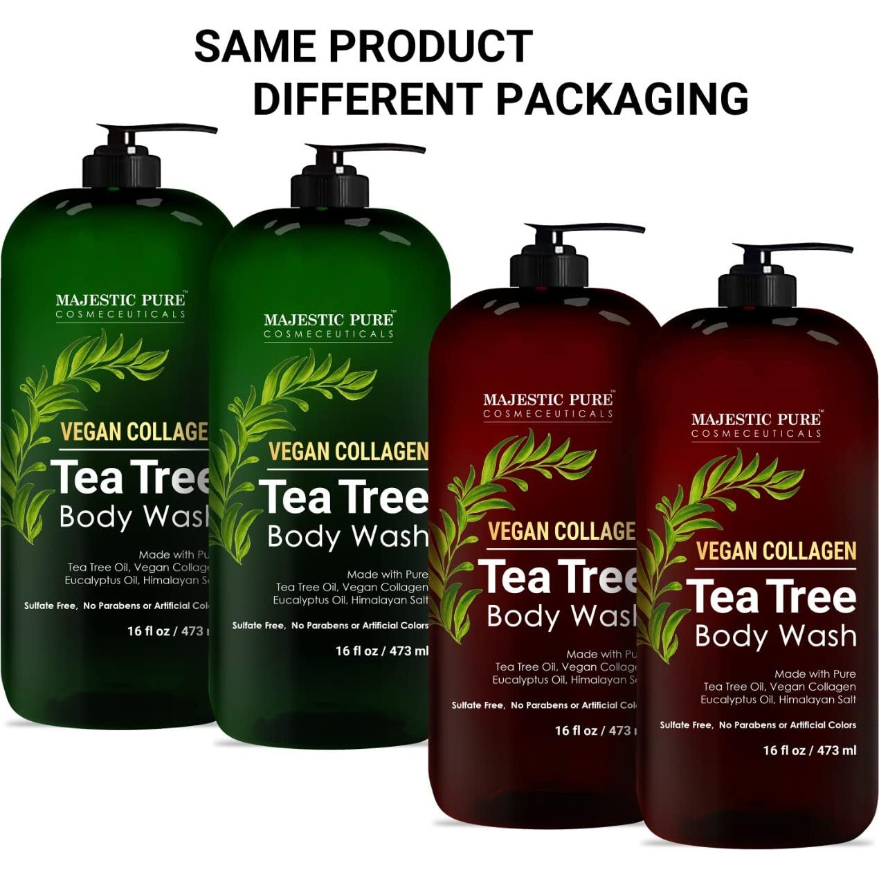 Jabón Corporal Majestic Pure Árbol de Té 473 ml - Hidratante