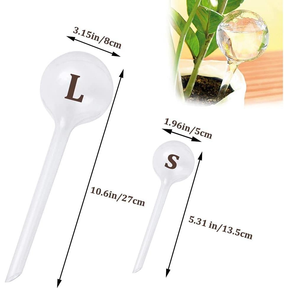 10 Esferas de Riego Automático Pynqdfu para Plantas