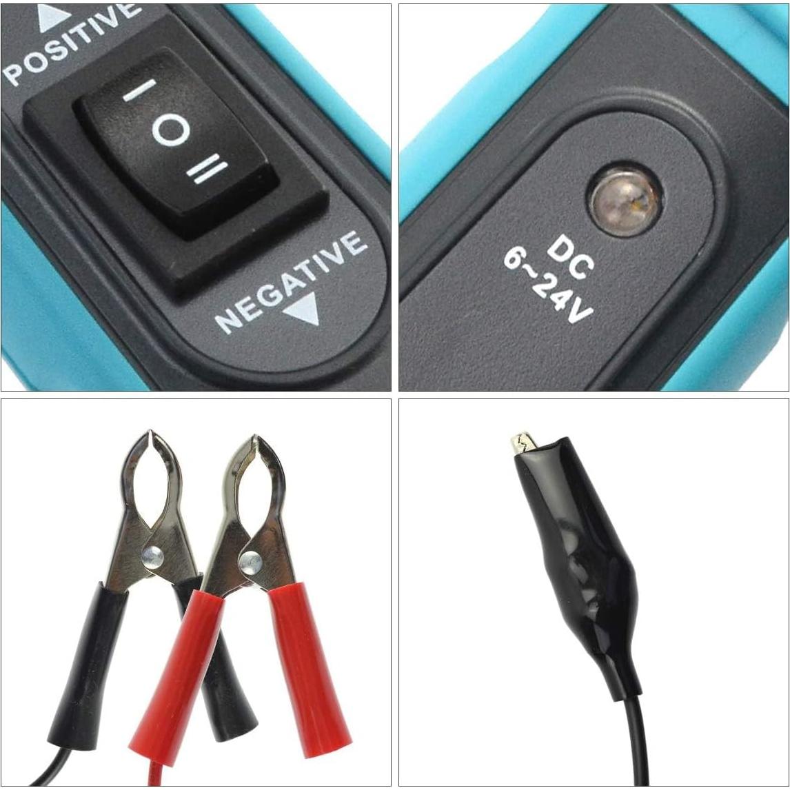 Probador de Circuito Eléctrico Allsun EM285 6-24V DC 5m