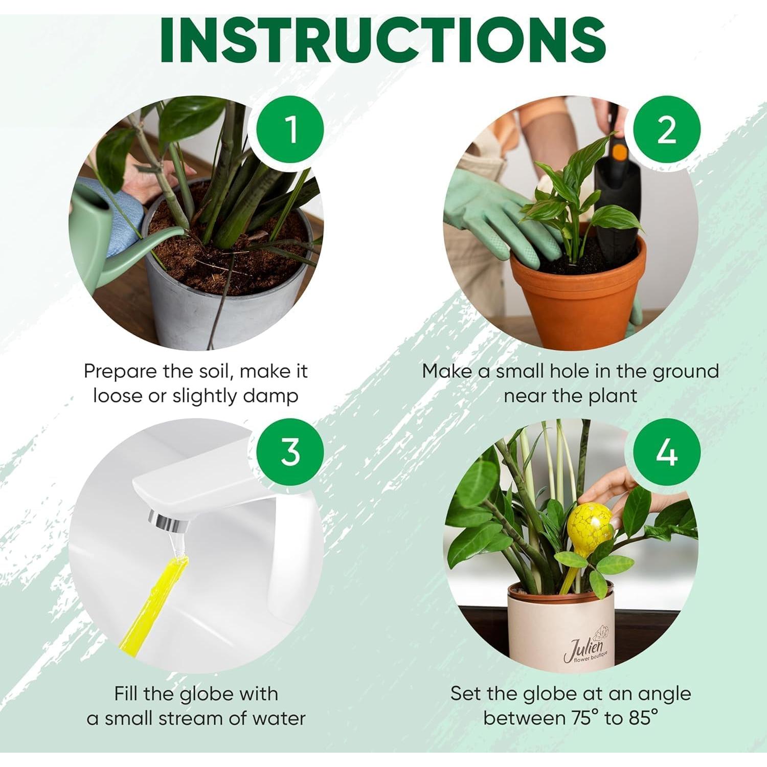 Juego de 6 Esferas de Riego Automáticas Mission Gallery