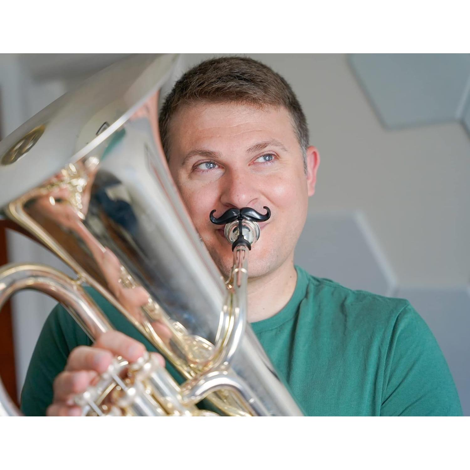 Clip-on Bigote Brasstache para Trombone y Euphonium
