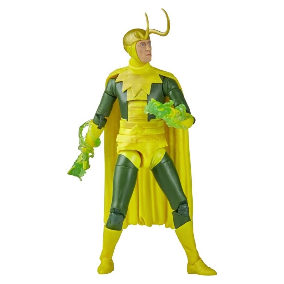 Figura de acción Classic Loki Marvel Legends 15 cm con accesorios