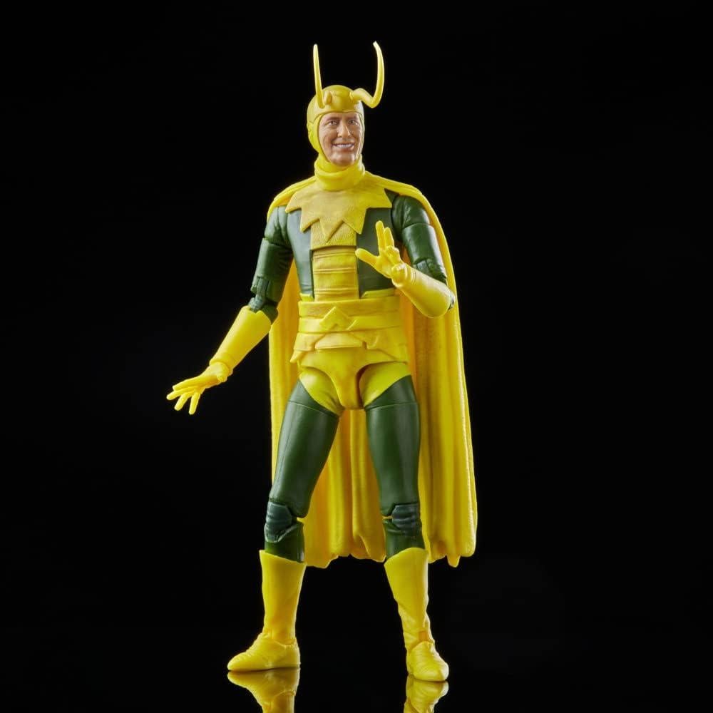 Figura de acción Classic Loki Marvel Legends 15 cm con accesorios