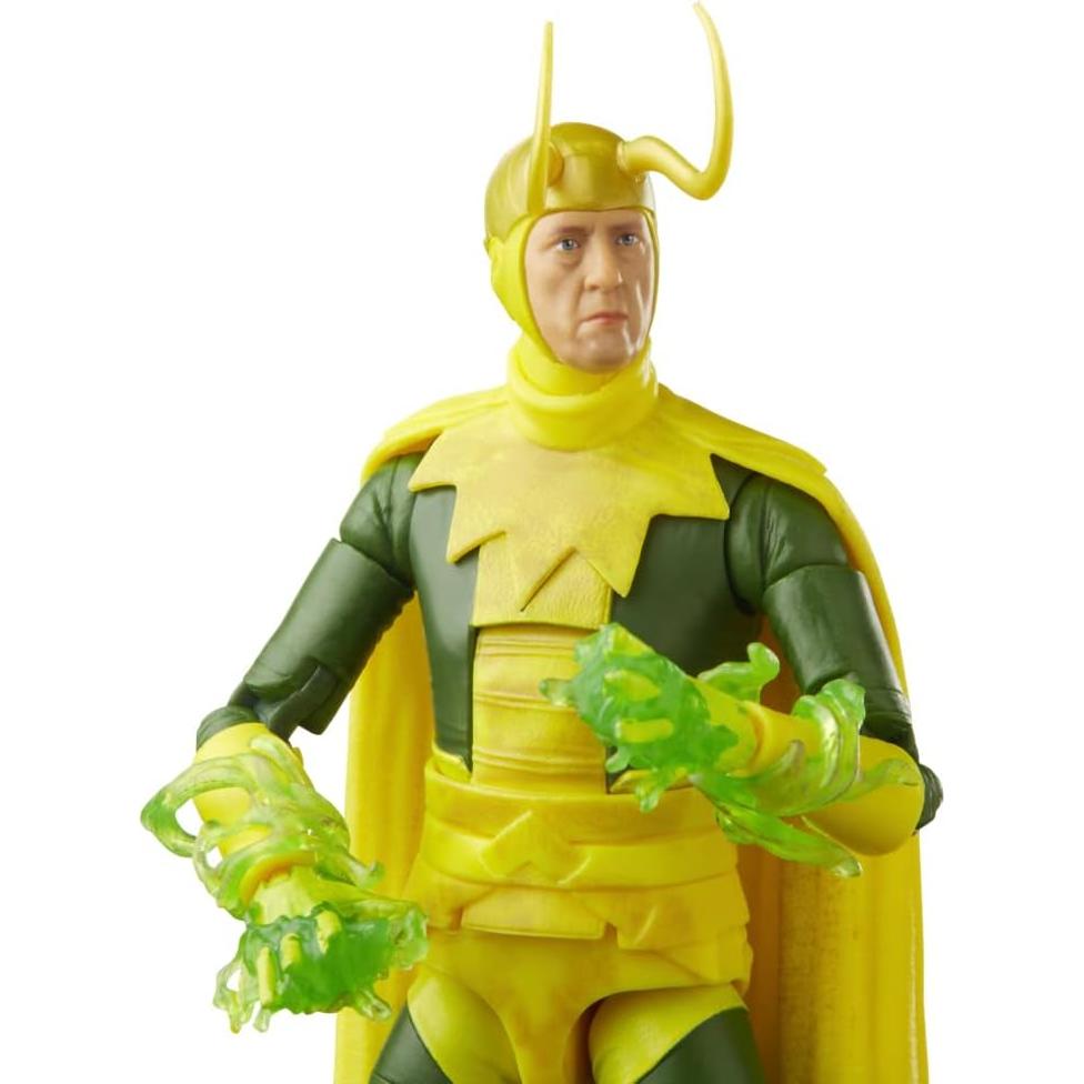 Figura de acción Classic Loki Marvel Legends 15 cm con accesorios