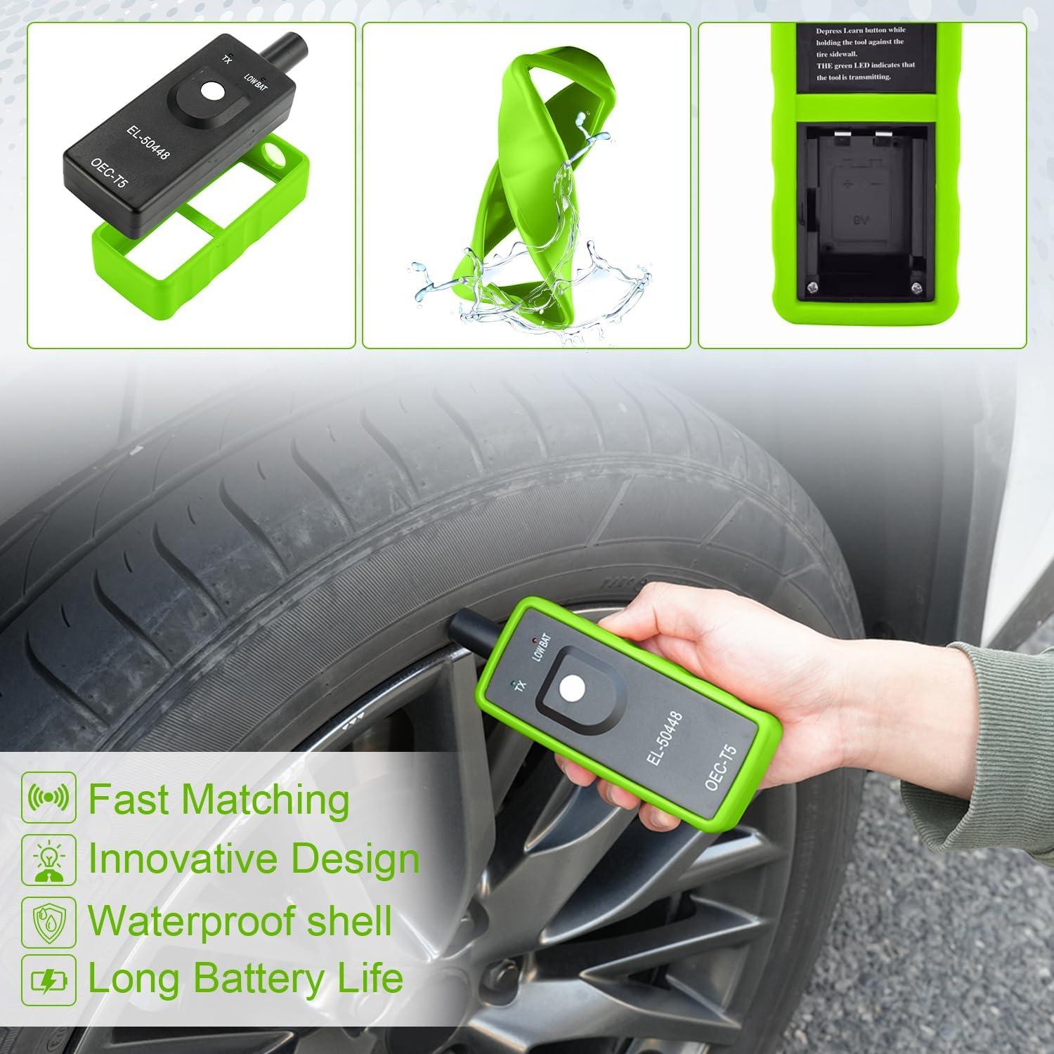 Herramienta TPMS ALPMOSN EL-50448 Verde - Reaprendizaje y Reinicio