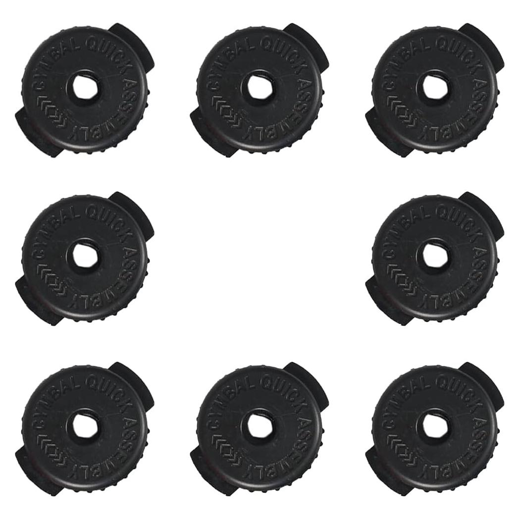 8 Piezas Tuerca de Platillo Plástico 8mm Accesorios Batería