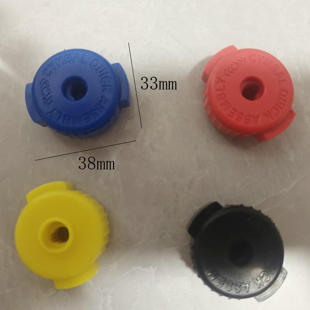 8 Piezas Tuerca de Platillo Plástico 8mm Accesorios Batería