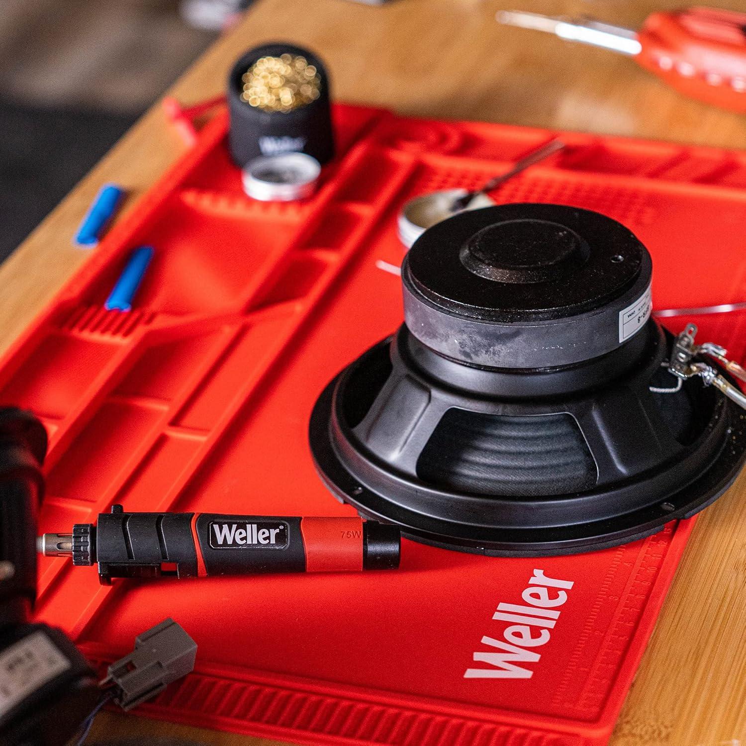 Soldador Inalámbrico Weller 75W con Herramienta de Calor