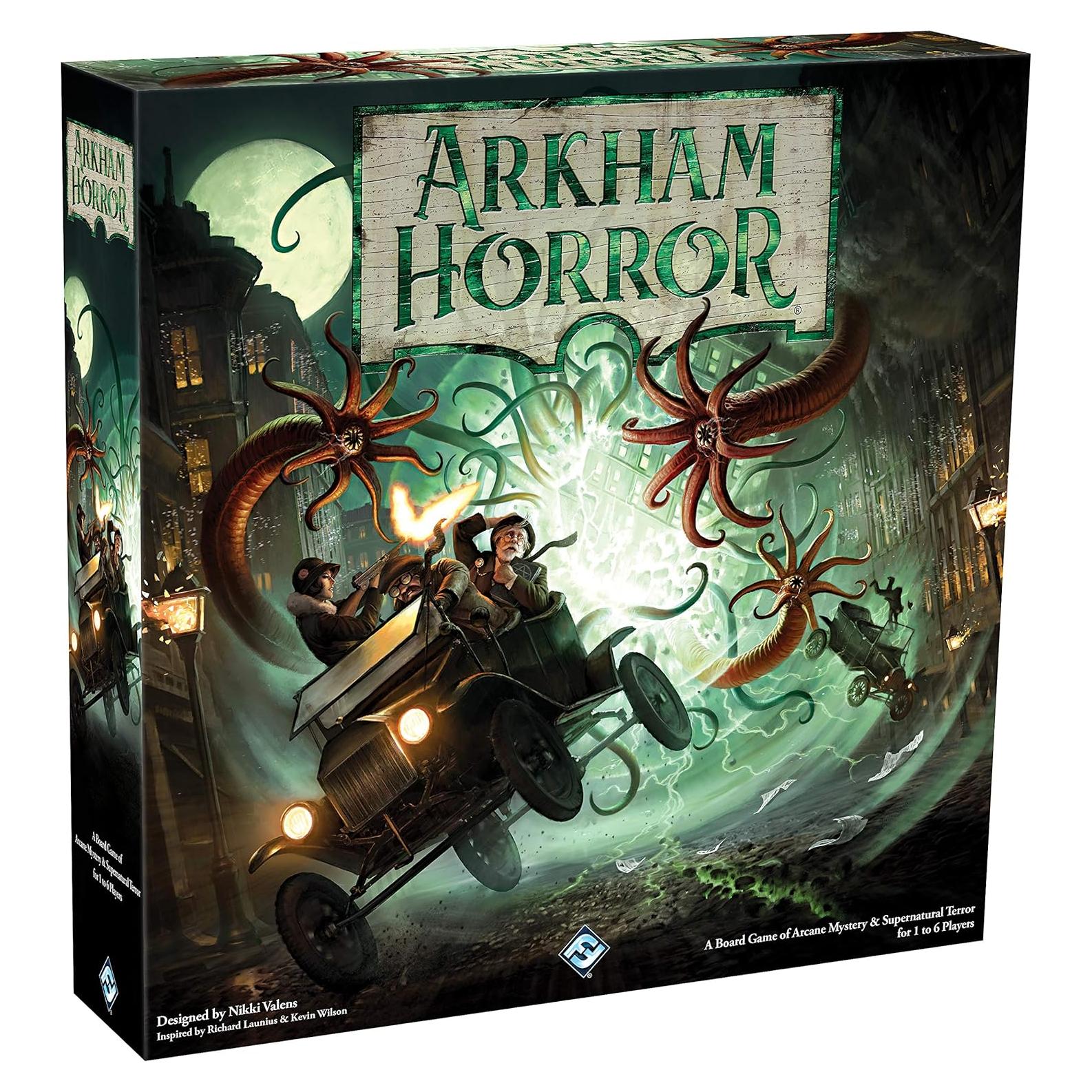 Arkham Horror 3ra Edición - Juego de Mesa Cooperativo 1-6 Jugadores