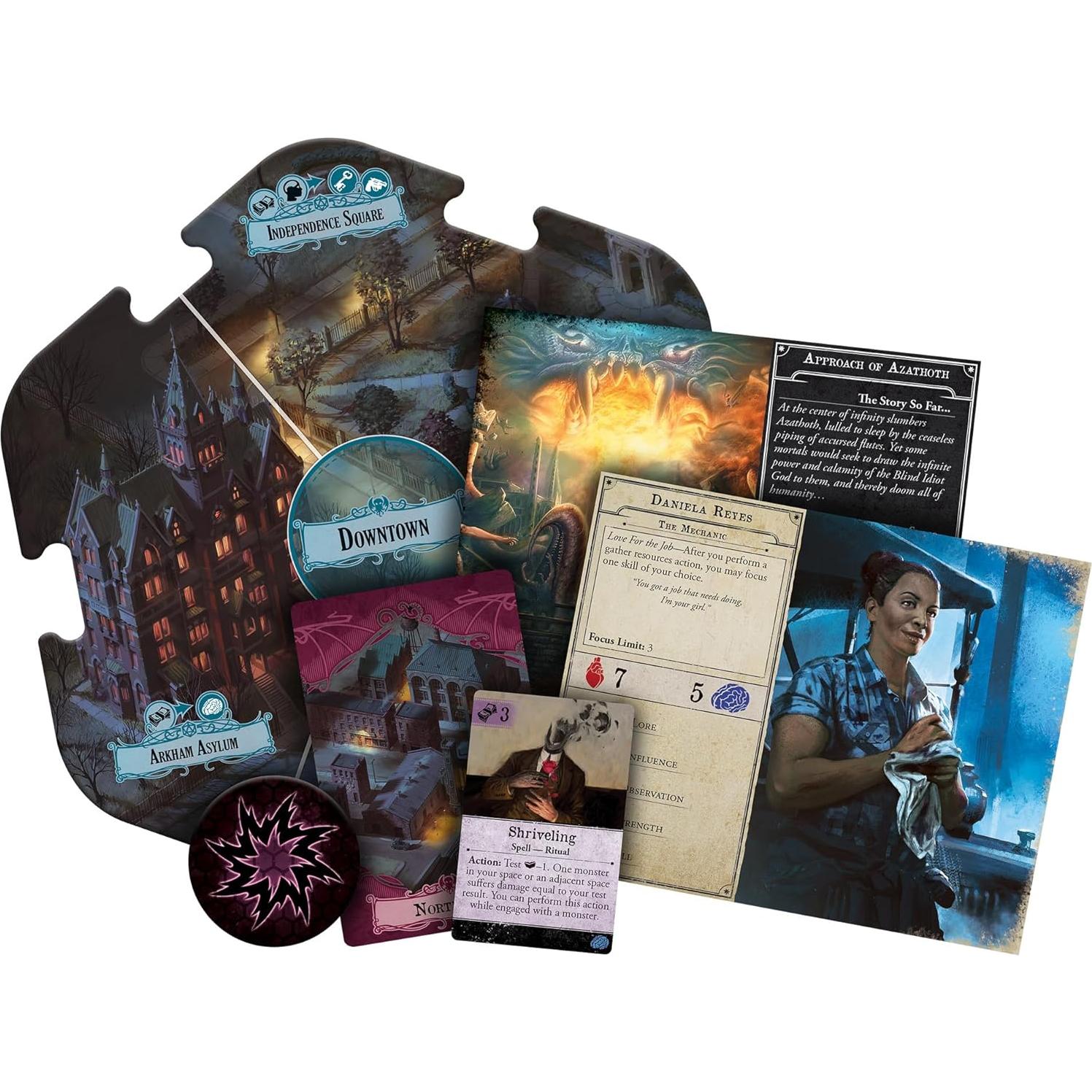 Arkham Horror 3ra Edición - Juego de Mesa Cooperativo 1-6 Jugadores