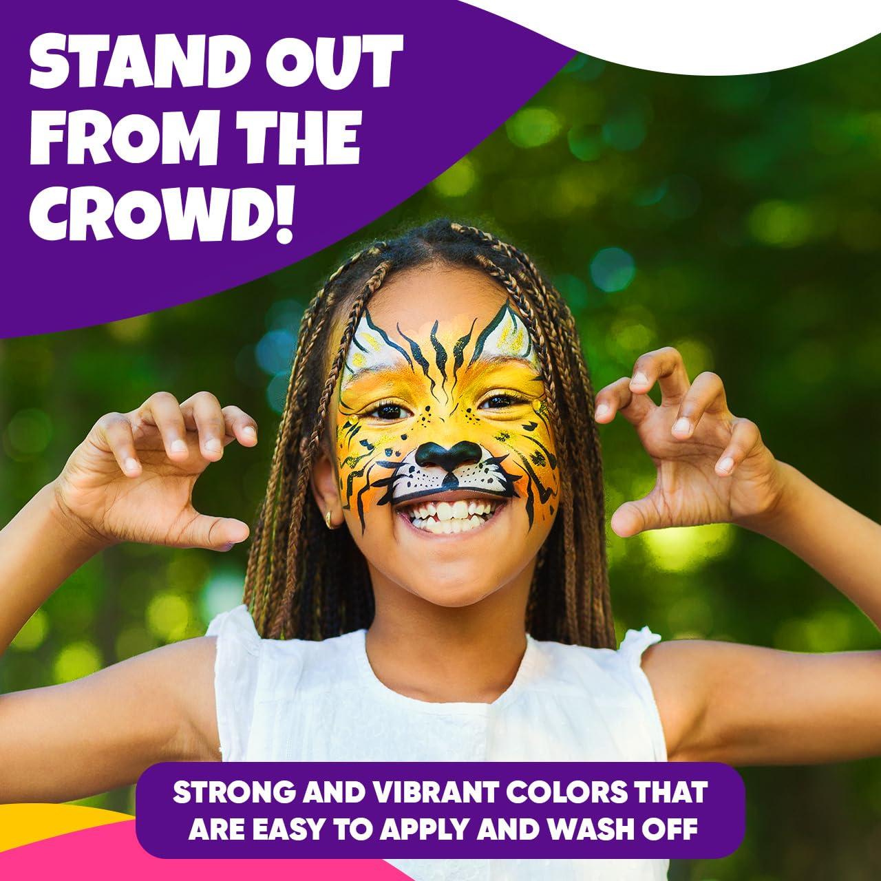 Kit de Pintura Facial Blue Squid para Niños - 12 Colores