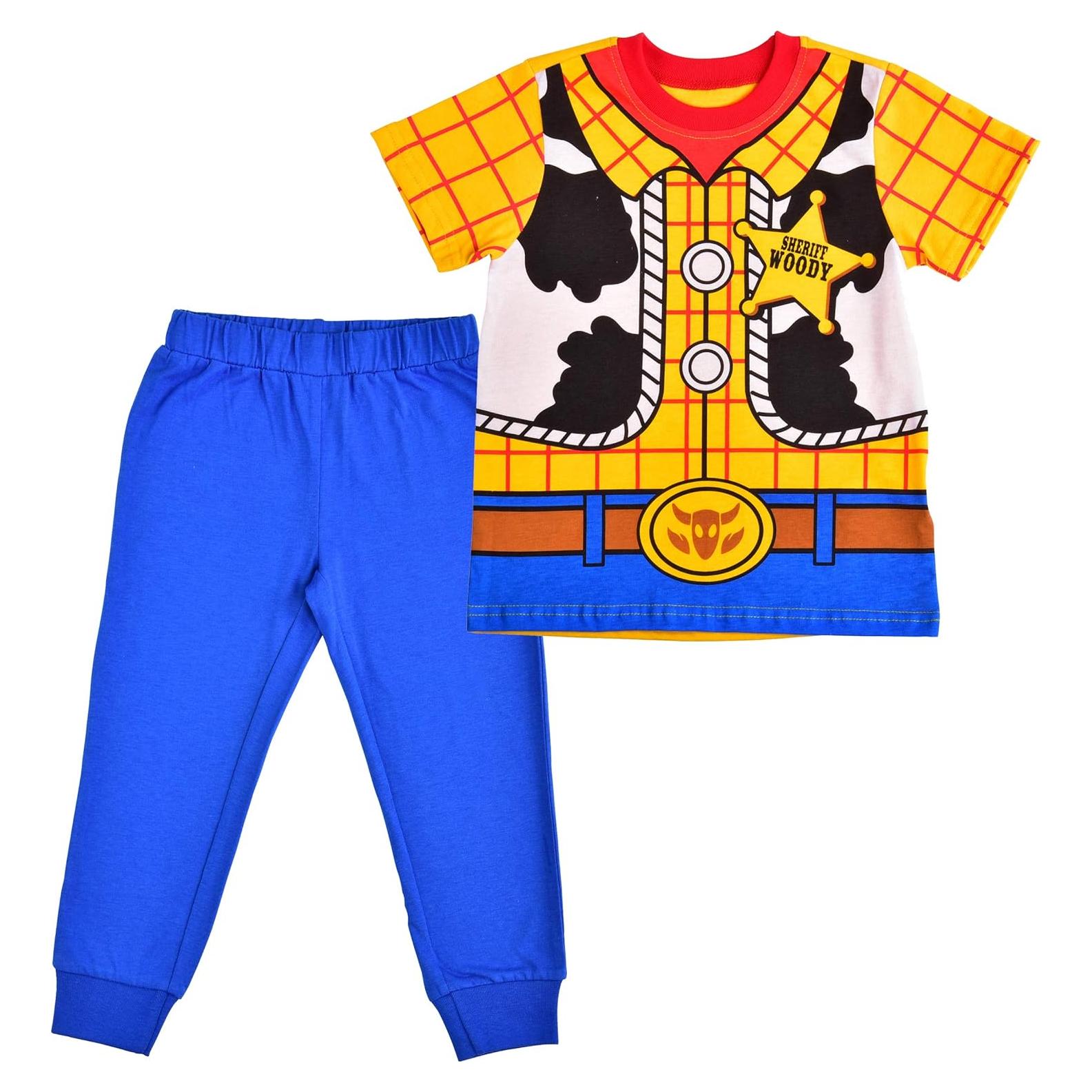 Conjunto camiseta y pantalones Disney Toy Story 2T amarillo