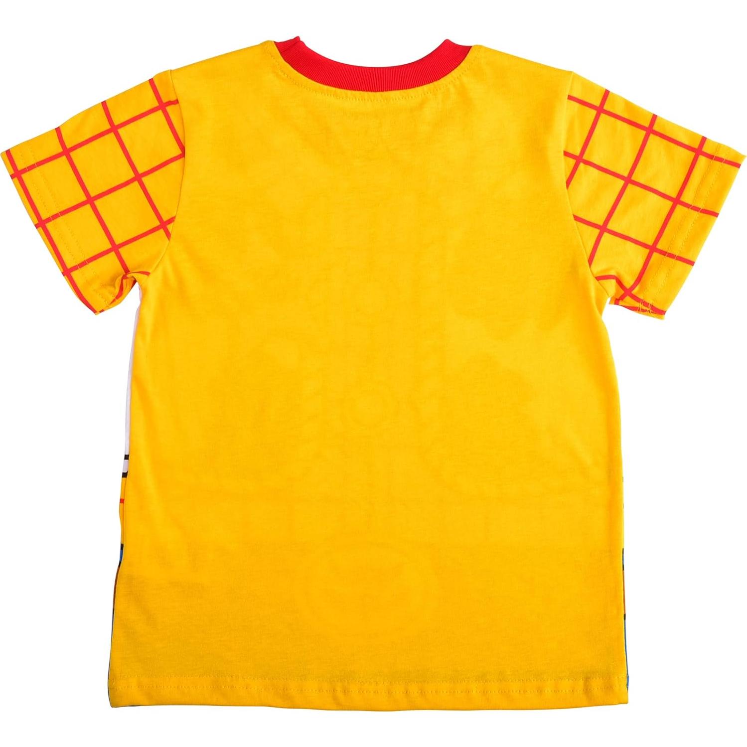 Conjunto camiseta y pantalones Disney Toy Story 2T amarillo