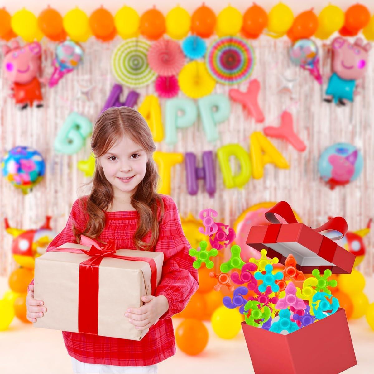 100 Mini Fidget Spinners Antiestrés Riferg Multicolor