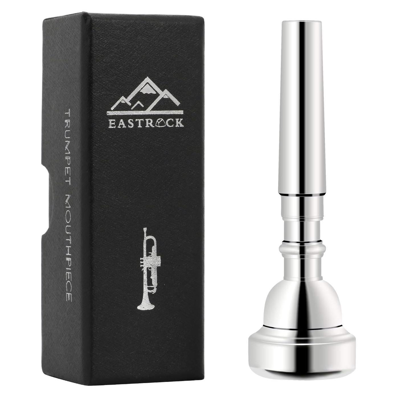 Boquilla de Trompeta 5C EastRock Plateada para Bb