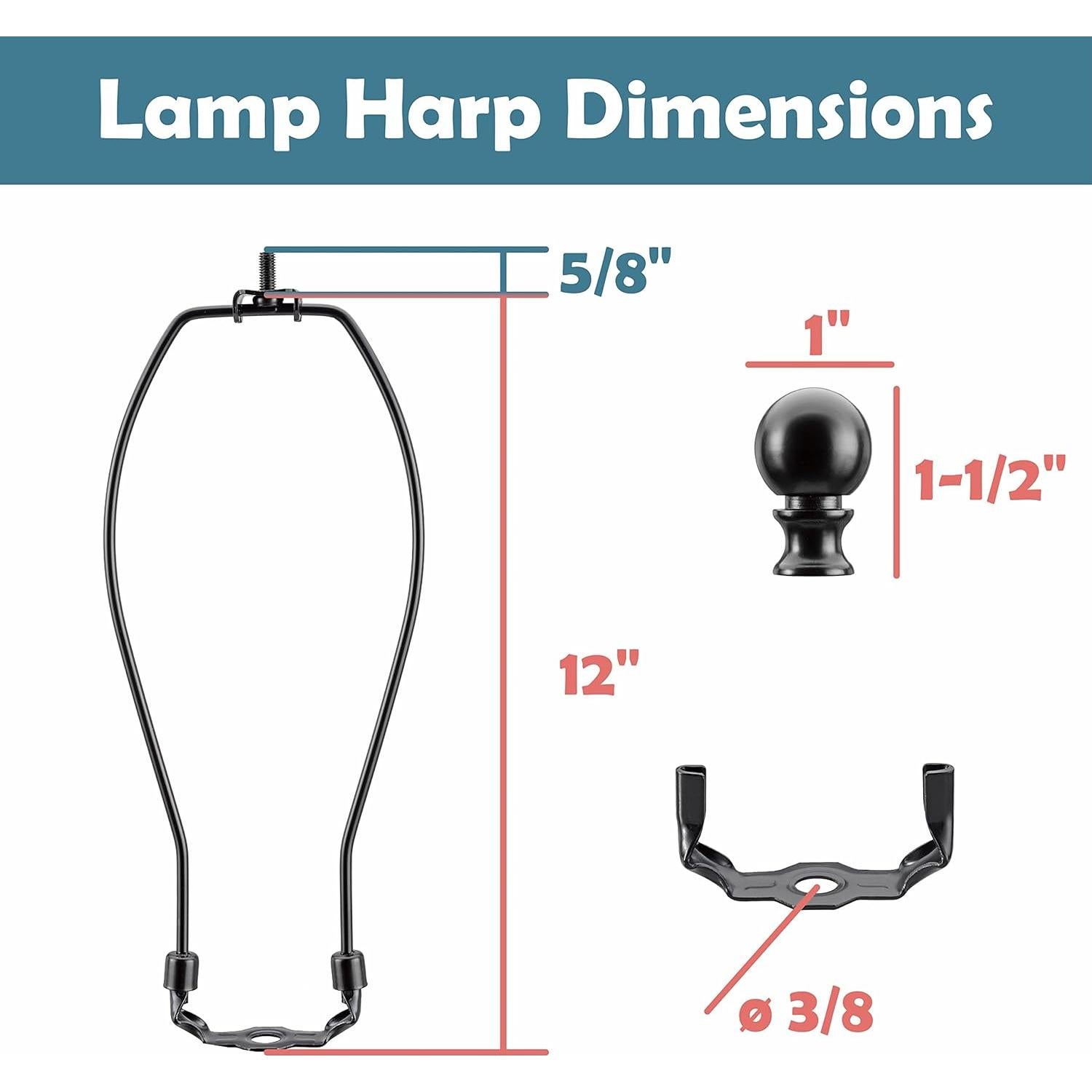 Soporte de Lámpara Aspen Creative 30,48 cm Negro Mate