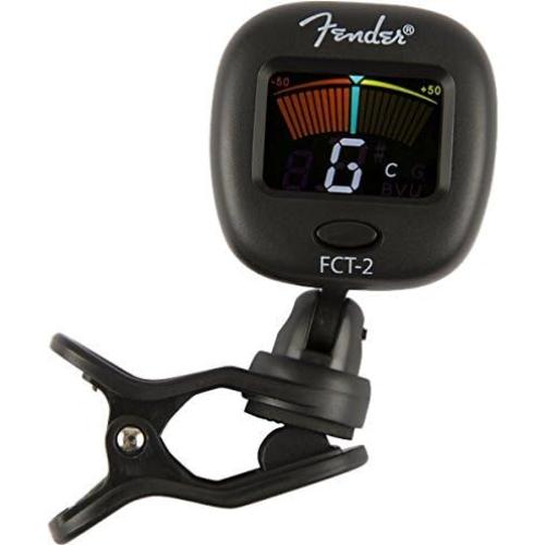 Afinador Clip-On Fender FCT-2 para Guitarra y Bajo