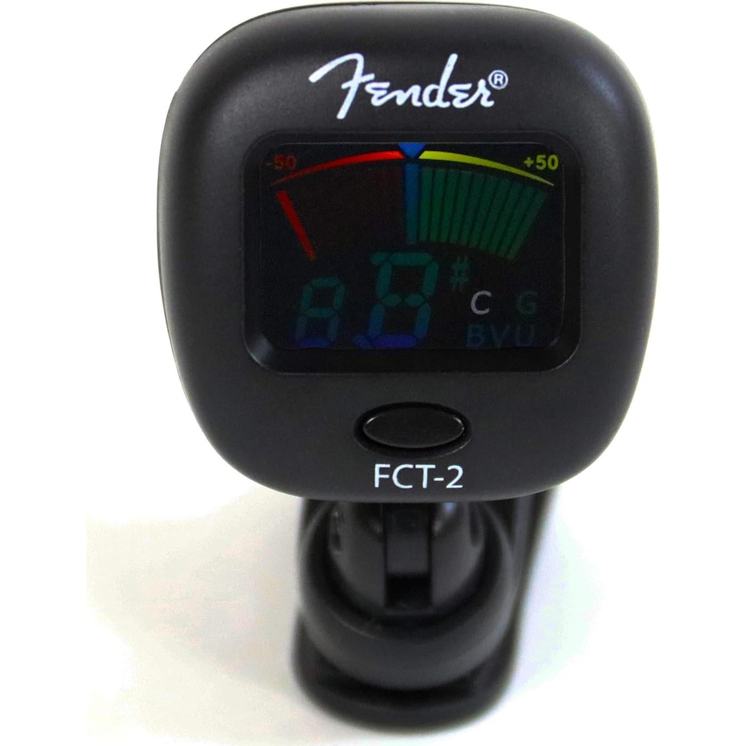 Afinador Clip-On Fender FCT-2 para Guitarra y Bajo