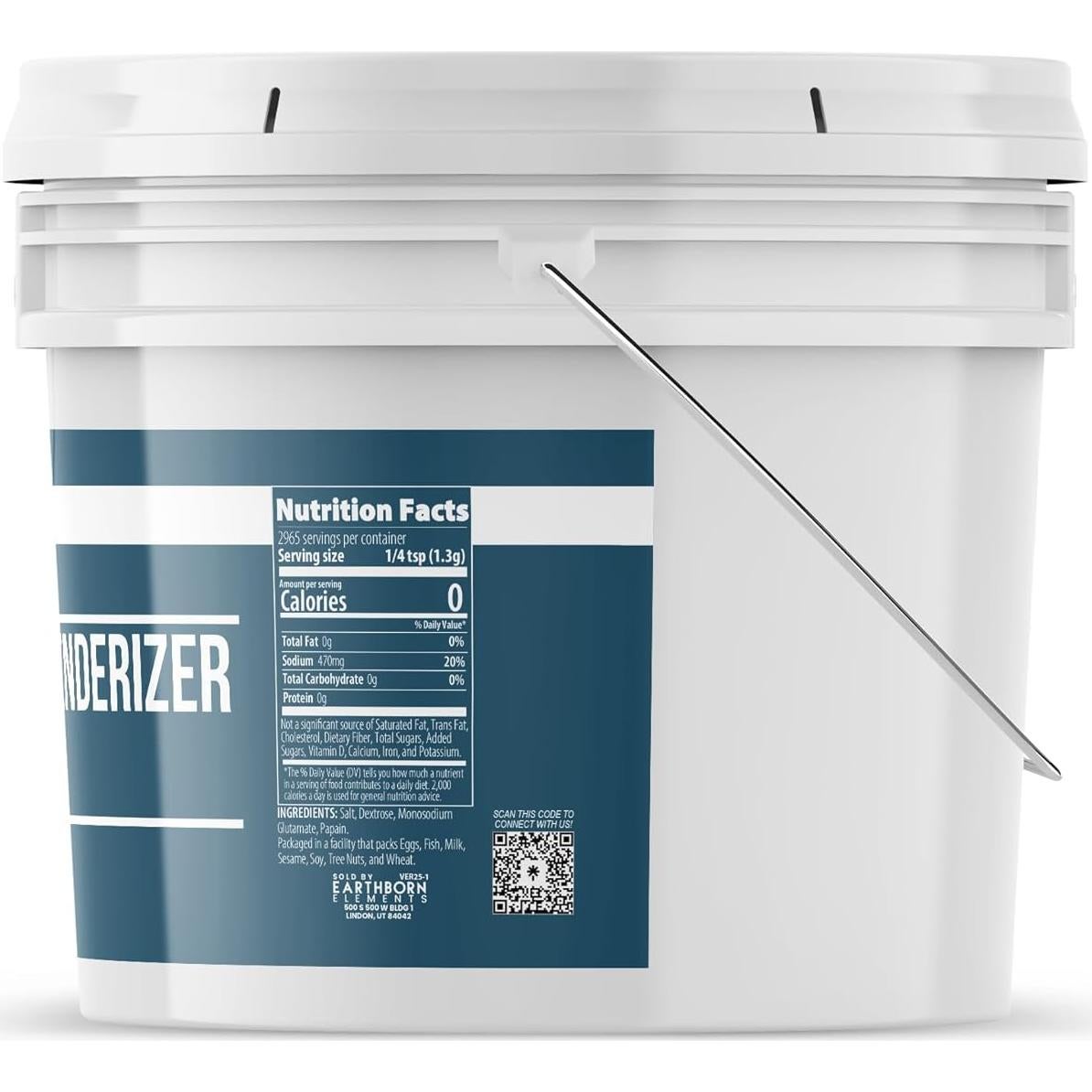 Tenedor de Carne en Polvo Earthborn Elements 3.78L Sin Sazonar