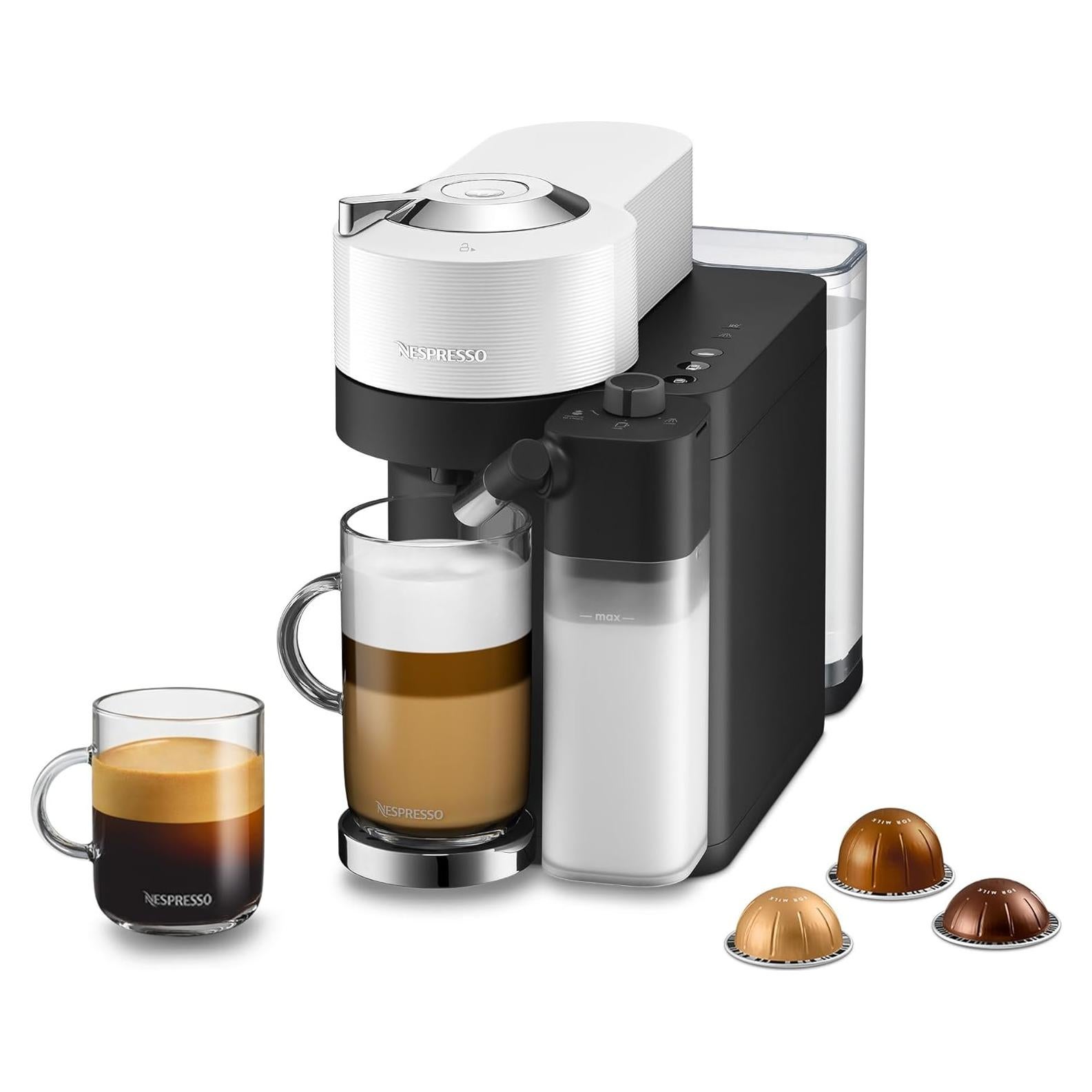 Cafetera Espresso Nespresso Vertuo Lattissima Blanca Automática