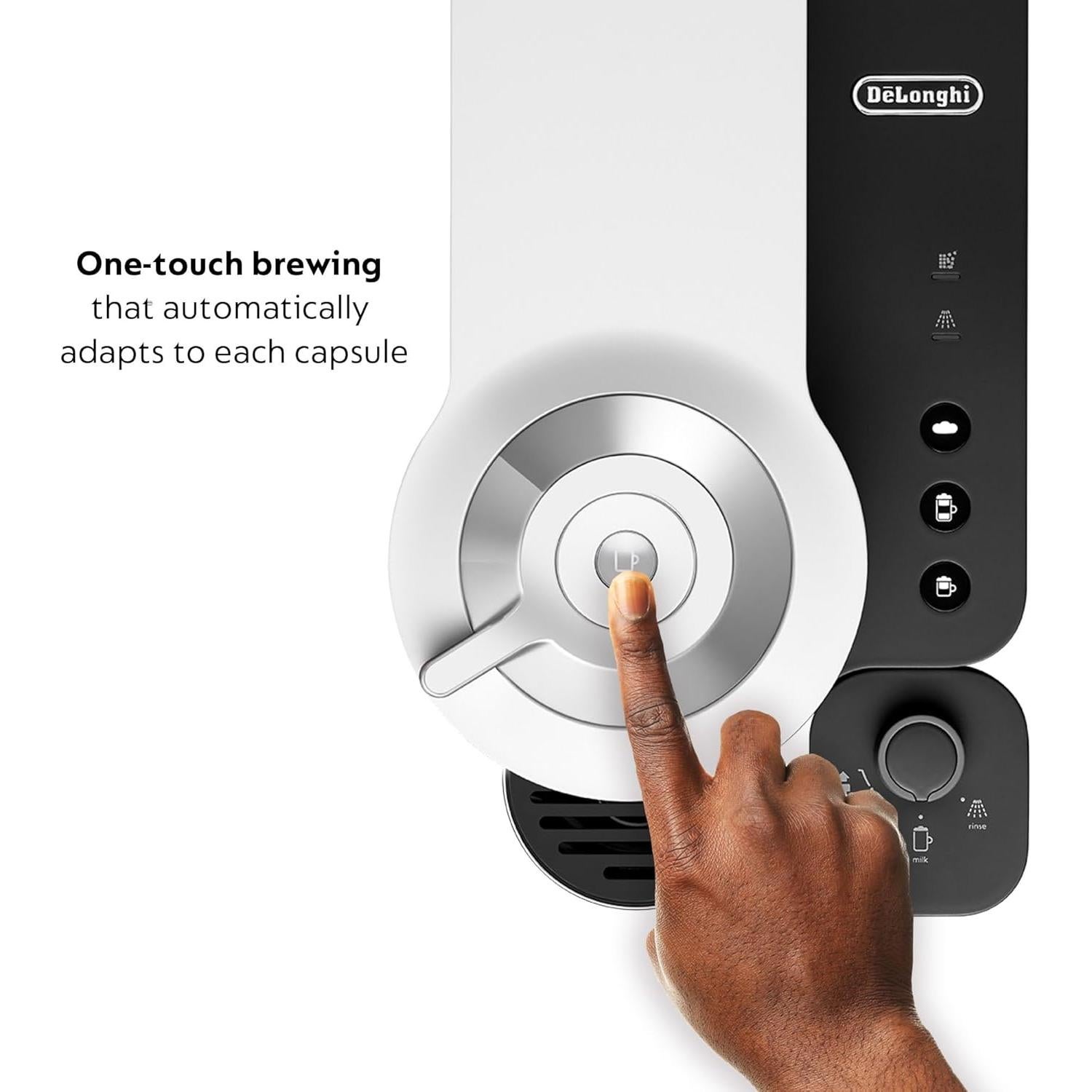 Cafetera Espresso Nespresso Vertuo Lattissima Blanca Automática