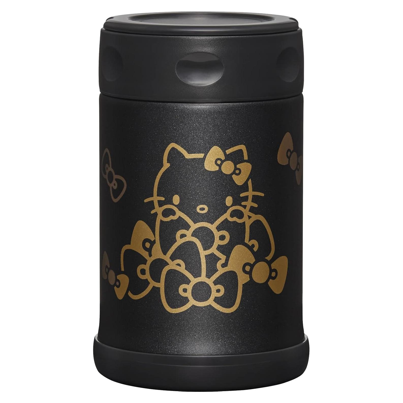 Tarro de Comida Zojirushi 500ml Acero Inoxidable Hello Kitty Negro