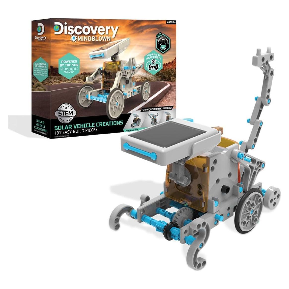 Kit de Robot Solar 12-en-1 Discovery 197 Piezas