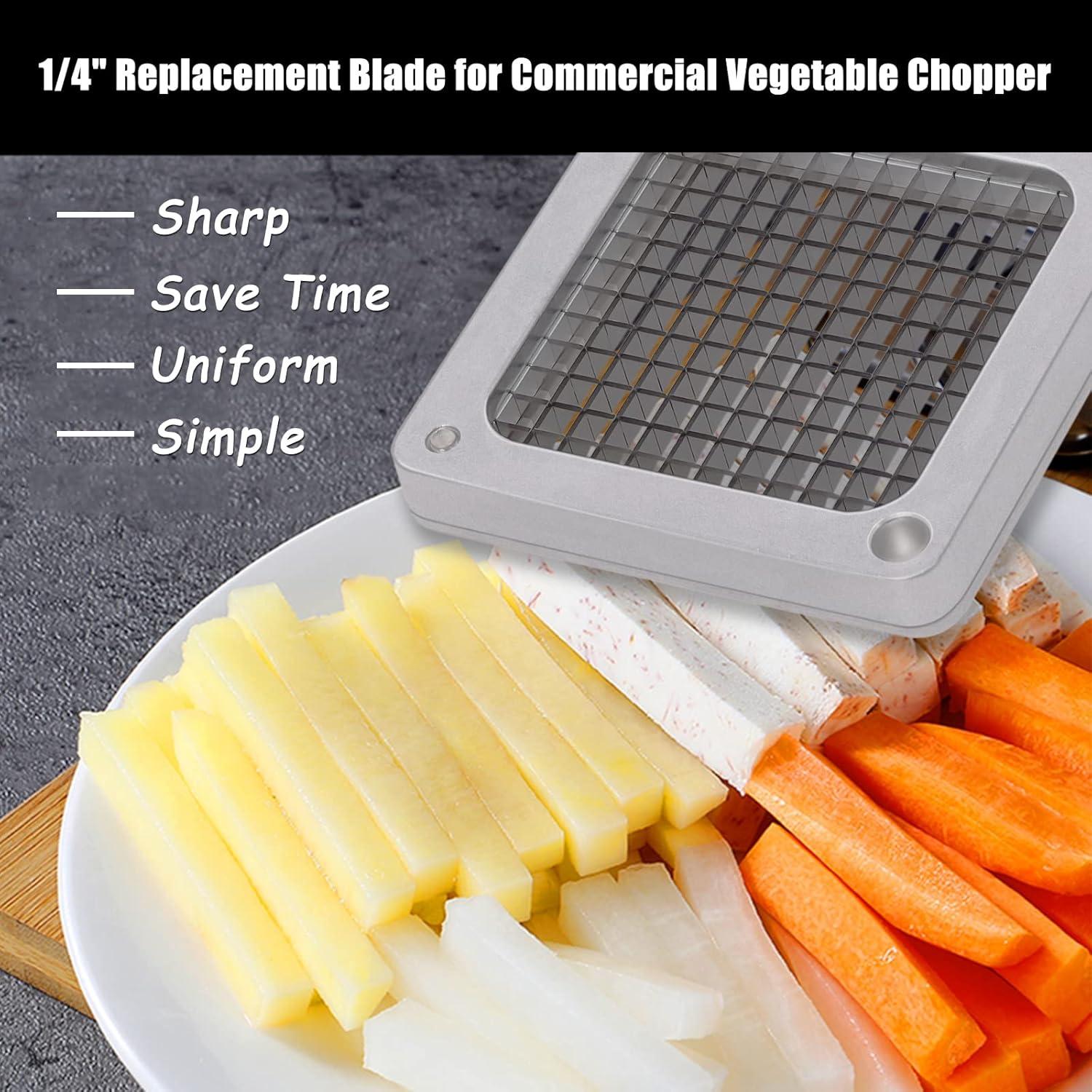 Cuchilla Picadora de Verduras Piwerod 1/4" (6.35 mm) Acero Inoxidable