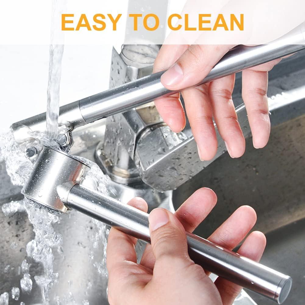 Prensa de Ajo SEUPROPRA Acero Inoxidable con Cepillo y Pelador