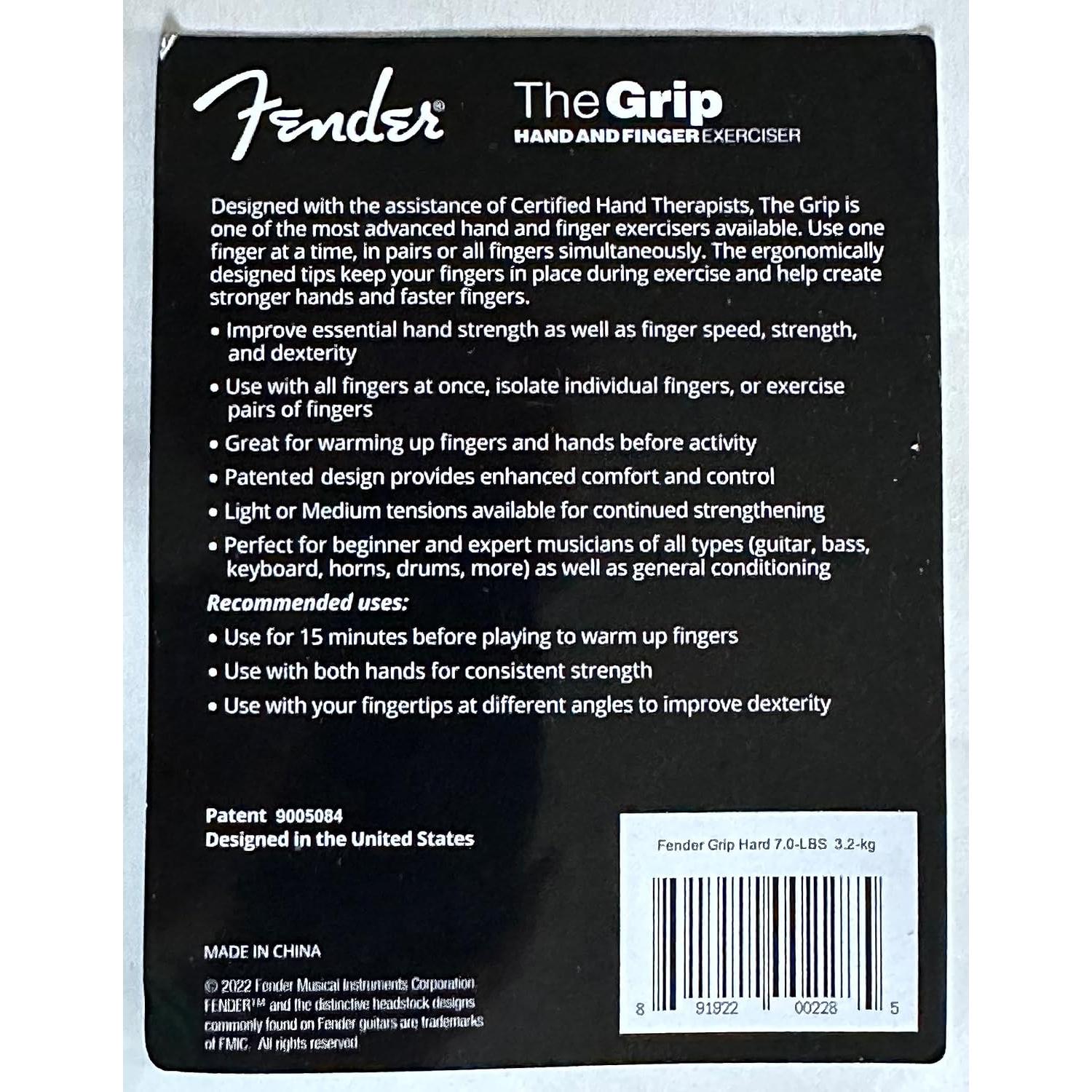 Ejercitador de Mano Fender Grip Rojo 3.2 kg Ergonómico