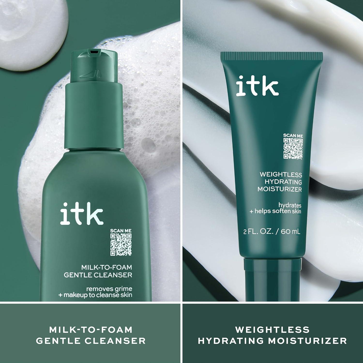 Conjunto de Limpiador y Hidratante ITK Skincare 2 en 1 - 303g