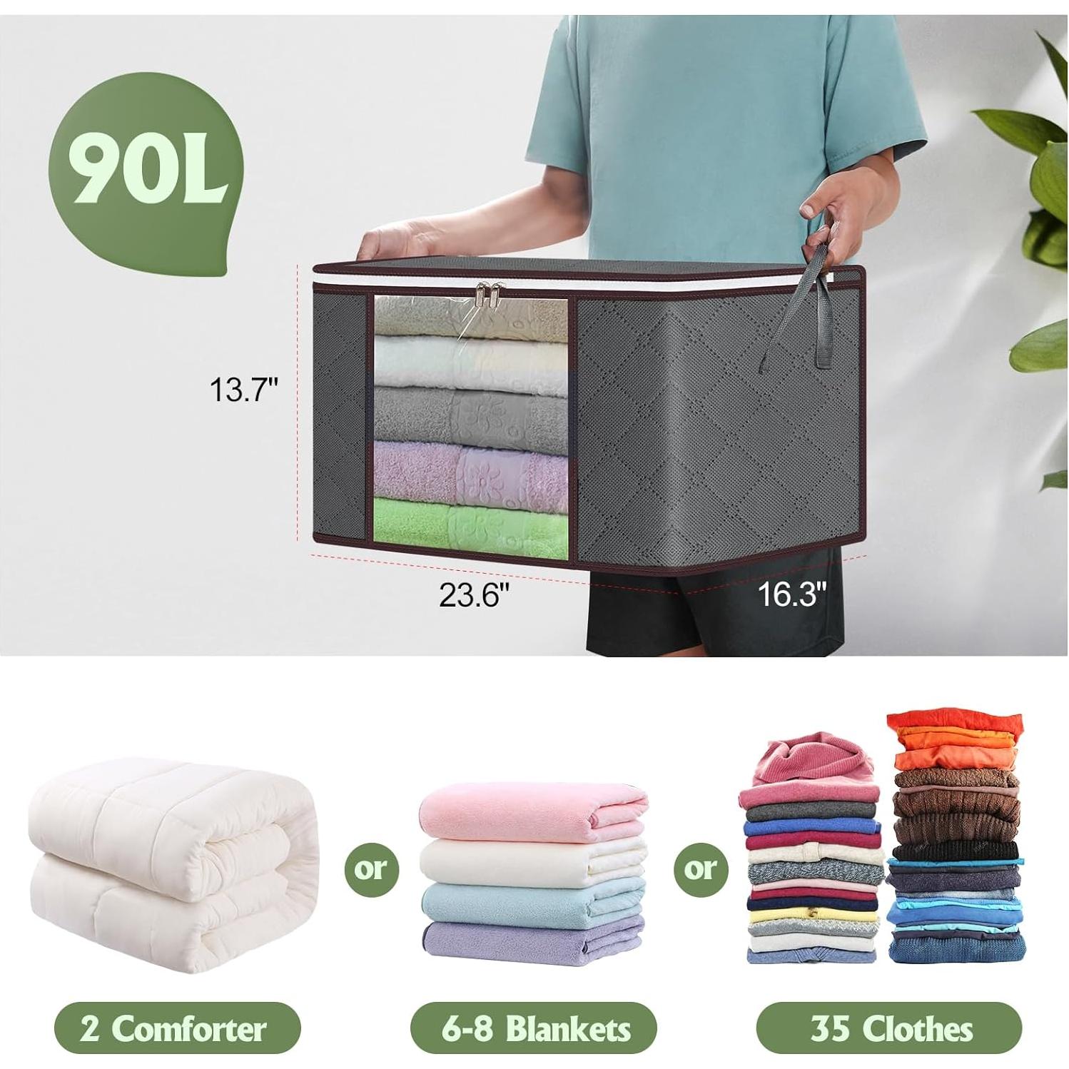 Bolsas de Almacenamiento 90L RA RUNNING ALIEN, Paquete de 6