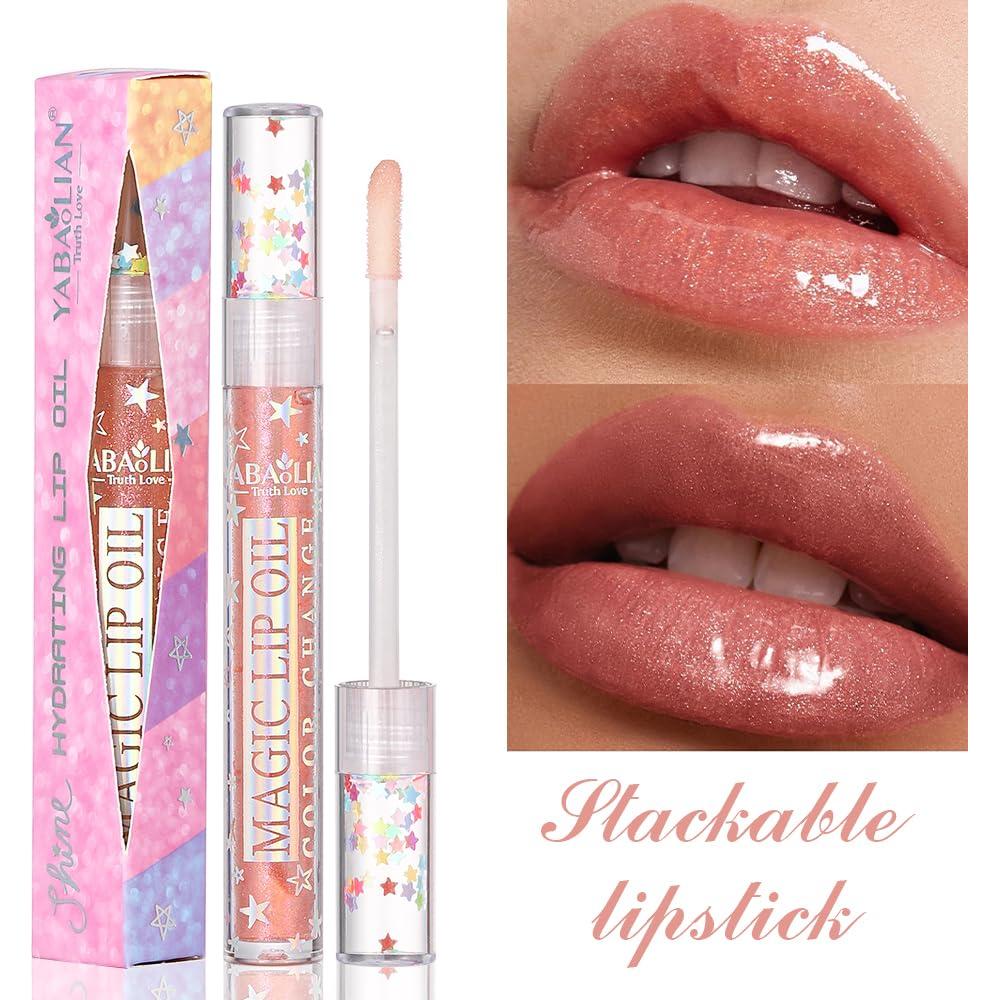 Conjunto de Brillo Labial Hidratante Petansy 6 Colores