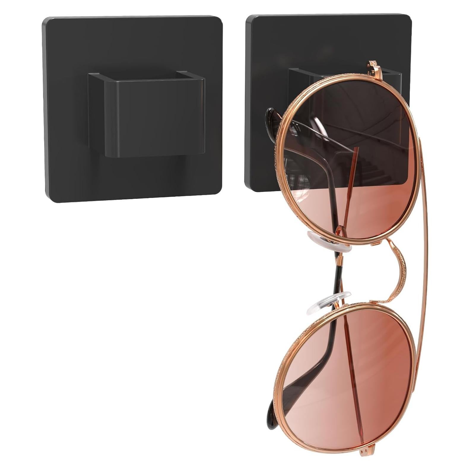 Organizador de Gafas de Sol MaxGear 2 Piezas Acrílico Negro