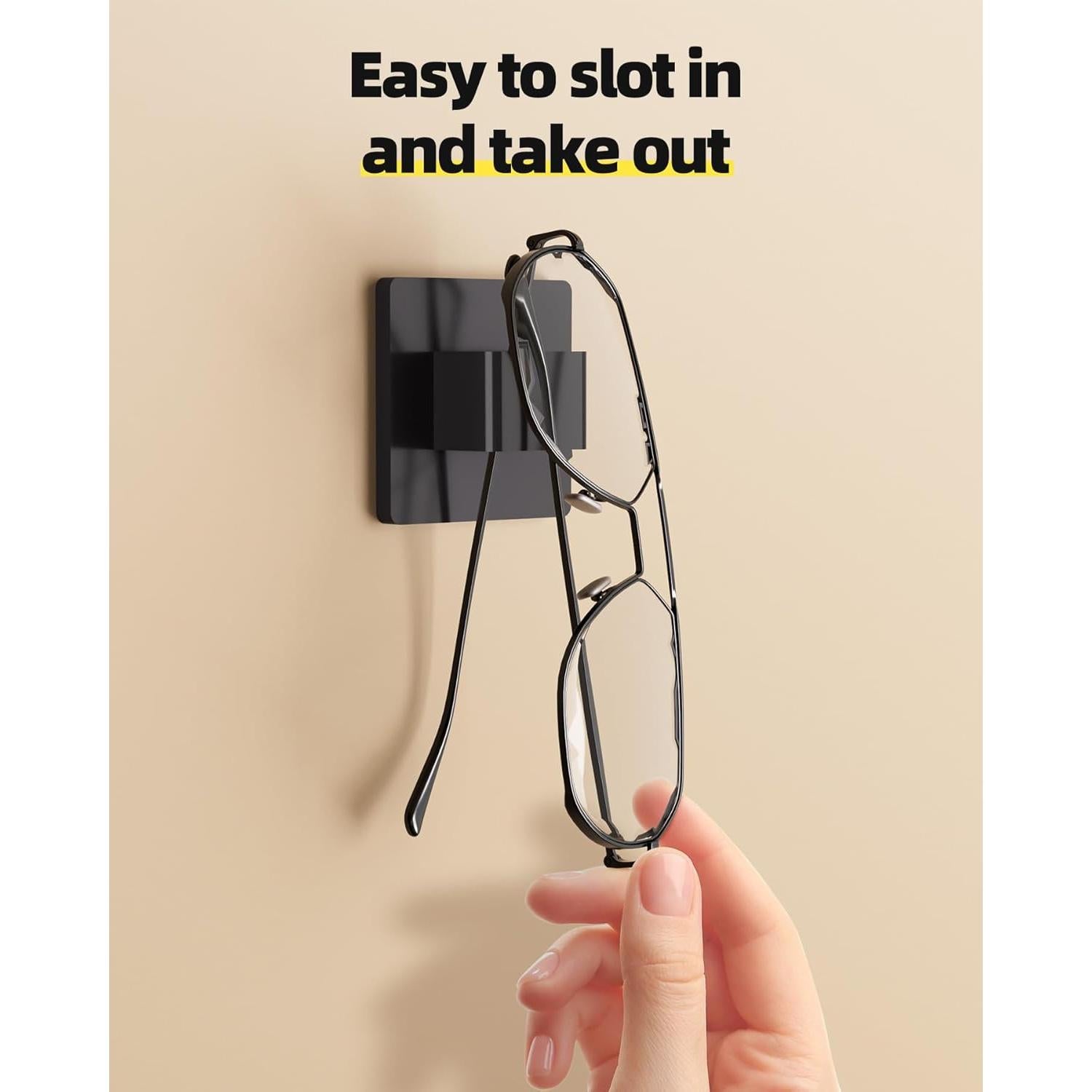 Organizador de Gafas de Sol MaxGear 2 Piezas Acrílico Negro