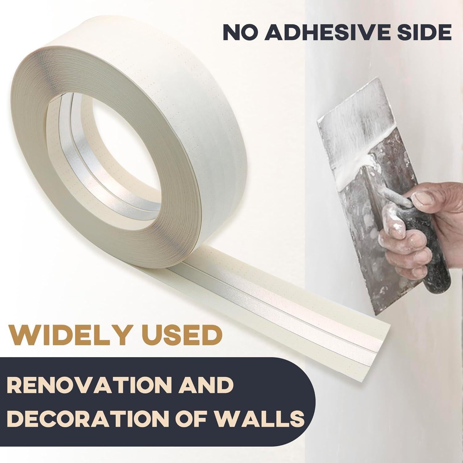 Cinta de Esquina de Drywall Terixe 100 Pies Reforzada 2.54 cm